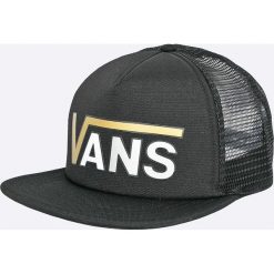Vans - Czapka. Czarne czapki damskie Vans, bez wzorów, z poliesteru. Za 99,90 zł.