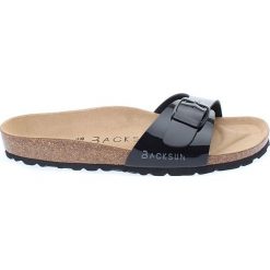 Buty damskie: Klapki w kolorze czarnym