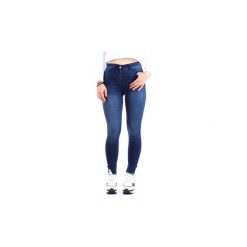 Jeansy skinny Patrizia Pepe 8J0509/A1HIA. Niebieskie rurki damskie Patrizia Pepe, bez wzorów, z jeansu. Za 277,41 zł.