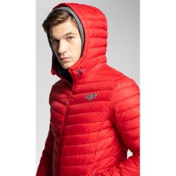 Kurtka puchowa męska 4Hills KUMP100 - czerwony. Czerwone kurtki męskie na zimę, xl, z puchu. W wyprzedaży za 399,99 zł.