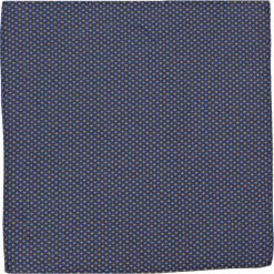 Elegancka, Męska Poszetka - ALTIES - Drobne Wzory POSZALTTANIA0148. Poszetki męskie Alties, bez wzorów, z materiału, eleganckie. Za 16,90 zł.