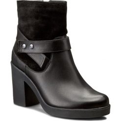 Botki ANN MEX - 7579 01S+01KS Czarny. Czarne buty zimowe damskie marki Ann Mex, ze skóry. W wyprzedaży za 259,00 zł.