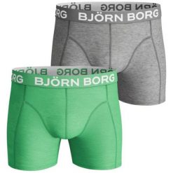 Björn Borg Podwójne Opakowanie Męskich Bokserek Seasonal Solid L Wielobarwne. Brązowe bokserki męskie Björn Borg, bez wzorów, z bawełny. Za 179,00 zł.