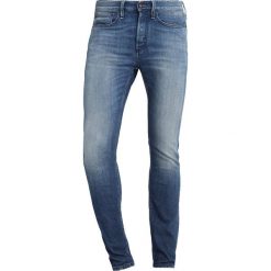 Denham BOLT Jeans Skinny Fit left hand lisbon. Niebieskie jeansy męskie marki Denham, m, bez wzorów. Za 759,00 zł.