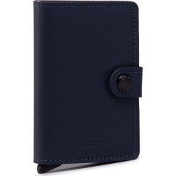 Mały Portfel Męski SECRID - Miniwallet MM Matte Night Blue. Niebieskie portfele męskie Secrid, bez wzorów, ze skóry. Za 229,00 zł.