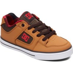 DC tenisówki chłopięce Pure Se 38 brązowe. Pomarańczowe buty chłopięce sportowe DC, na sznurówki. Za 282,00 zł.