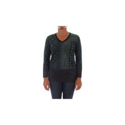Swetry Elena Miro' M986L0 201M. Zielone swetry damskie Elena Miro', s, bez wzorów, bez rękawów, bez kaptura. Za 699,36 zł.