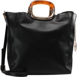 Shopper bag damskie: Faith TORTOISE HANDLE GRAB Torba na zakupy black