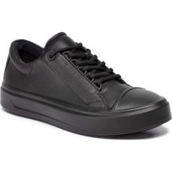 Sneakersy ECCO - Flexure T-Cap W 22180301001 Black. Czarne półbuty damskie ecco, ze skóry. W wyprzedaży za 469,00 zł.