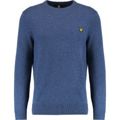 Swetry klasyczne męskie: Lyle & Scott BLEND JUMPER Sweter blue marl