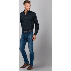 Jeansy Granatowe Dixie. Jeansy męskie LANCERTO, s, bez wzorów, vintage, długie. W wyprzedaży za 249,90 zł.