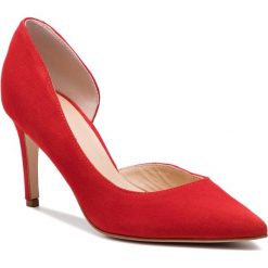 Szpilki SOLO FEMME - 75439-88-G13/000-04-00 Czerwony. Czerwone półbuty damskie Solo Femme, bez wzorów, ze skóry, eleganckie, bez obcasa, na obcasie, bez zapięcia. W wyprzedaży za 209,00 zł.