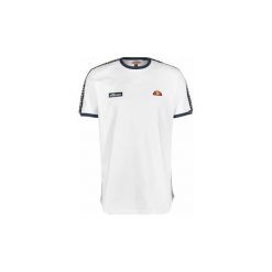 T-shirty z krótkim rękawem Ellesse Fede Taped Camiseta. Białe t-shirty męskie marki Ellesse, xl, bez wzorów, bez kołnierzyka, krótkie. Za 163,44 zł.