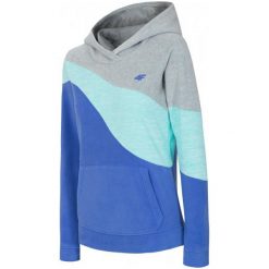 Bluzy damskie: 4F Damska Bluza H4Z17 pld003 Jasny Szary Melanż S