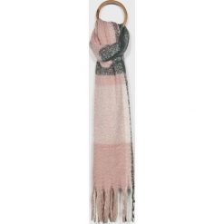 Answear - Szalik. Szare szaliki damskie ANSWEAR, z dzianiny. W wyprzedaży za 47,90 zł.