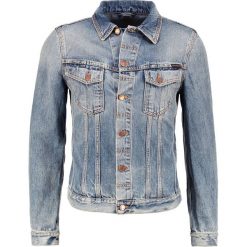 Nudie Jeans BILLY Kurtka jeansowa shimmering indigo. Niebieskie kurtki męskie marki Nudie Jeans, xxl, bez wzorów, z bawełny, bez kaptura. Za 709,00 zł.