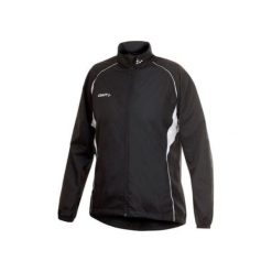 Craft kurtka damska T&F Wind Jacket Black Women M. Czarne kurtki sportowe damskie Craft, m, bez wzorów, bez kaptura, do biegania. Za 325,00 zł.