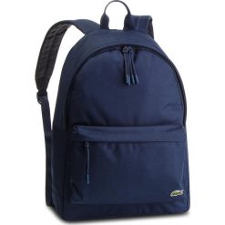 Plecak LACOSTE - NH2677NE Black 991. Czarne torby męskie skórzane Lacoste, bez wzorów, z materiału. W wyprzedaży za 229,00 zł.