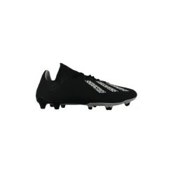 Buty do piłki nożnej X 18.3 FG korki. Czarne bez kategorii marki Adidas, z syntetyku, do piłki nożnej. Za 299,99 zł.