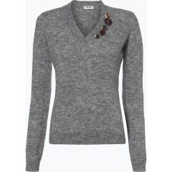 Liu Jo Collection - Sweter damski z dodatkiem alpaki, szary. Szare swetry damskie Liu Jo Collection, m, bez wzorów, z wełny, bez rękawów, bez kaptura. Za 549,95 zł.