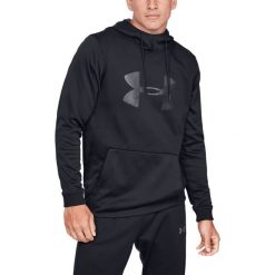 Under Armour Armour Fleece® Bluza Czarny. Czarne bluzy męskie Under Armour, s, z nadrukiem, z poliesteru, bez kołnierzyka, bez rękawów, bez kaptura. Za 274,95 zł.