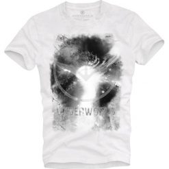 T-shirt męski UNDERWORLD Space. Szare t-shirty męskie Underworld, m, bez wzorów, z bawełny, bez kołnierzyka. Za 69,99 zł.