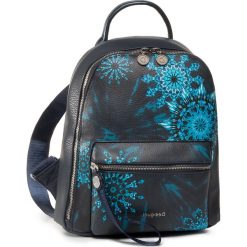 Plecak DESIGUAL - 20SAKP10 5001. Niebieskie plecaki damskie Desigual, bez wzorów, ze skóry ekologicznej. W wyprzedaży za 279,00 zł.
