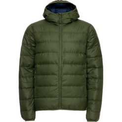 Kurtka puchowa Jack Wolfskin Helium 1200573-5204. Zielone kurtki męskie Jack Wolfskin, m, bez wzorów, z poliesteru, bez kaptura. W wyprzedaży za 519,00 zł.