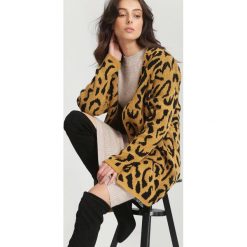 Camelowy Kardigan Tiger's Claw. Brązowe kardigany damskie other, s. Za 79,99 zł.