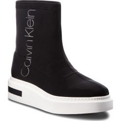 Sneakersy CALVIN KLEIN - Tristan E7509 Black/Black. Czarne sneakersy damskie marki Calvin Klein, z materiału. Za 719,00 zł.