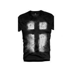 T-shirt UNDERWORLD Organic Cotton Krzyż. Czarne t-shirty męskie Underworld, m, z nadrukiem, bez kołnierzyka. Za 69,99 zł.