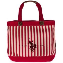 U.S. POLO ASSN. torebka Maryland czerwona. Czerwone torebki klasyczne damskie U.S. Polo Assn., bez wzorów, bez dodatków. Za 309,00 zł.