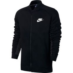 KURTA NIKE SPORTSWEAR ADVANCE 15 FLEECE 861736 010. Czarne kurtki męskie marki Nike, m, bez wzorów, bez kaptura. Za 209,00 zł.
