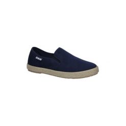 Espadryle Big Star Granatowe espadryle slip on AA274821. Czarne espadryle damskie BIG STAR, bez wzorów, bez obcasa. Za 59,99 zł.