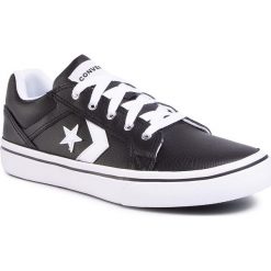 Tenisówki CONVERSE - El Distrito 2.0 Ox 167535C Black/White/Black. Czarne półbuty męskie Converse, na co dzień, bez wzorów, z gumy, klasyczne, bez zapięcia. Za 239,00 zł.