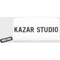 Kazar Studio - Portfel. Białe portfele damskie Kazar Studio, bez wzorów, ze skóry ekologicznej. Za 199,90 zł.