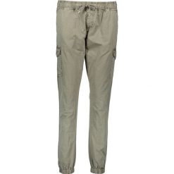 Spodnie "Xena" - Regular fit - w kolorze khaki. Brązowe spodnie damskie khujo, l, z bawełny. W wyprzedaży za 165,95 zł.
