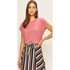 Only - T-shirt. Bluzki damskie ONLY, s, bez wzorów, z poliesteru, z okrągłym kołnierzem. W wyprzedaży za 59,90 zł.