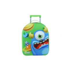 BAYER CHIC 2000 Bouncie Walizka - Monster, 40 cm - zielony. Zielone walizki marki Bayer-Chic, z tkaniny. Za 119,00 zł.