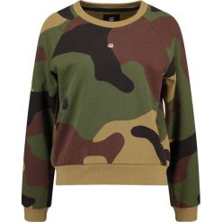 Bluzy damskie: GStar ODC CROPPED R SW L/S Bluza dk fall/bright rovic green