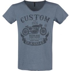 T-shirty męskie: Urban Surface Custom Classics T-Shirt niebieski
