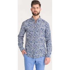 KOSZULA HELI Joop! Jeans. Niebieskie koszule męskie JOOP! Jeans, s, bez wzorów, z bawełny, button down, bez rękawów. Za 321,30 zł.