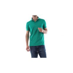 Koszulki polo z krótkim rękawem Tommy Hilfiger MW0MW09731 REGULAR POLO. Zielone koszulki męskie TOMMY HILFIGER, s, bez wzorów, z krótkim rękawem. Za 263,05 zł.