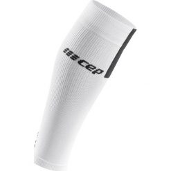 Opaska Kompresyjna Cep Calf Sleeves 3.0 M Szaro-Biała. Szare skarpetki męskie CEP, bez wzorów, ze skóry. Za 139,99 zł.
