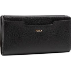 Duży Portfel Damski FURLA - Astrid Nero. Czarne portfele damskie Furla, bez wzorów, ze skóry. Za 699,00 zł.