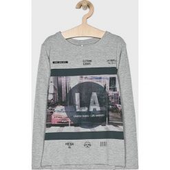 Name it - Longsleeve dziecięcy 122-164 cm. Zielone t-shirty chłopięce Name it, z nadrukiem, z elastanu, z długim rękawem. W wyprzedaży za 29,90 zł.