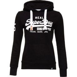Bluzy damskie: Superdry VINTAGE LOGO MONO HOODIE Bluza z kapturem black