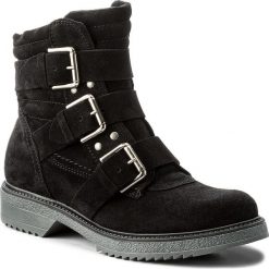 Botki TAMARIS - 1-25919-39 Black 001. Czarne botki damskie skórzane marki Tamaris. W wyprzedaży za 219,00 zł.