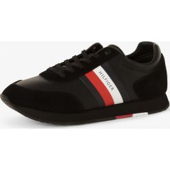 Tommy Hilfiger - Tenisówki męskie z dodatkiem skóry, biały. Białe trampki męskie TOMMY HILFIGER, bez wzorów, ze skóry, sportowe, bez zapięcia. Za 449,95 zł.