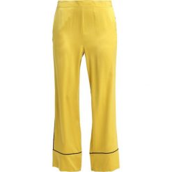 ASCENO BOTTOM Spodnie od piżamy yellow/black. Żółte piżamy damskie ASCENO, m, z jedwabiu. Za 989,00 zł.